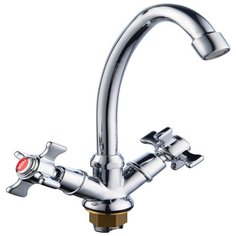 Смеситель для кухни из Латуни, "BOOU". BA5333-8F-B723