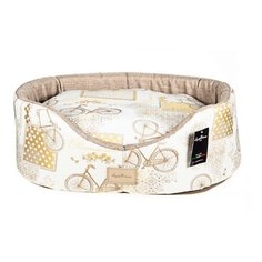 Лежак для собак и кошек Anteprima Nathalie 88х60х25 см бежевый велосипед