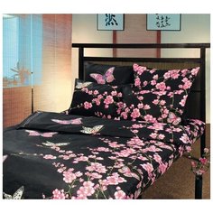 Текс-Дизайн Комплект постельного белья Сакура 1,5 спальный, бязь 1708624