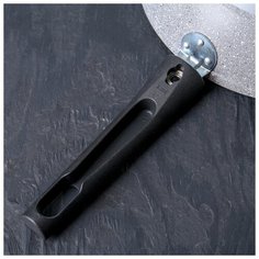 Сковорода Kukmara d 24 см, съемная ручка, антипригарное покрытие, светлый мрамор