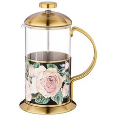 Френч-пресс Agness Винтаж Пионы 600 мл (894-128)