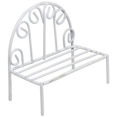 KB4247 Металлический мини стул, белый 8*4*2,5*7см Астра Astra & Craft