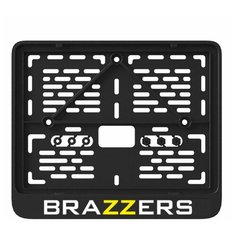 Рамка номерного знака UNCLE DAD "Brazzers" для мотоцикла