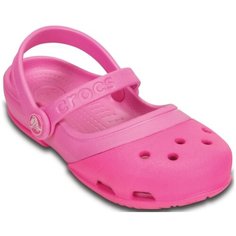 Сабо Crocs Electro II MJ PS Clog размер 26(С9), розовый