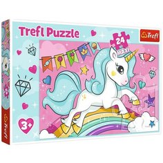 Пазлы Trefl Макси Сладкий Единорог, 24 элемента