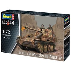 Сборная модель Немецкая противотанковая САУ Sd. Kfz. 138 Marder III Ausf. M Revell