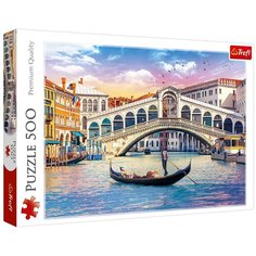 Пазлы Trefl Мост Риальто, Венеция, 500 элементов