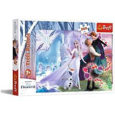 Пазлы Trefl Волшебный мир сестер / Disney Frozen 2, 200 элементов