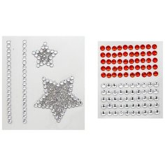 Декор.наклейки (стразы прозр.) (1066/7742) АЙРИС пресс