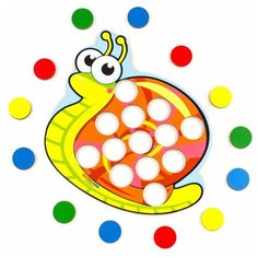 WoodlandToys Мозаика "Улитка", 067108w