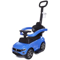 Каталка-толокар Babycare T-ROC (651 кожаное сидение) синий
