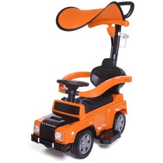 Каталка-толокар Babycare Stroller с кожаным сиденьем (635) оранжевый