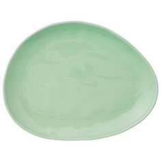 Тарелка обеденная Bronco meadow 474-116 29х23 см мятная