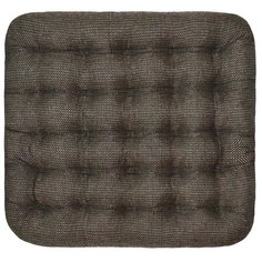 Подушка на стул "УЮТ КРАФТ" коричневый Smart Textile