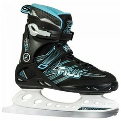 Коньки прогулочные FILA Primo Ice Lady BLK/light blue(37)
