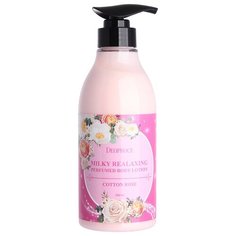 Увлажняющий лосьон для тела Deoproce Milky Relaxing Perfumed Body Lotion Cotton Rose