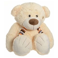 Мягкая игрушка Magic Bear Toys Медведь в шарфе молочный 60 см