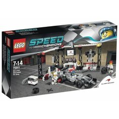 Конструктор LEGO Speed Champions 75911 Пункт техобслуживания McLaren Mercedes