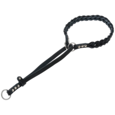 Ошейник-удавка Аркон Стандарт (у12пл), обхват шеи 60 см черный