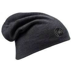 Шапка Buff Heavy Merind Wool Loose Hat размер One size, solid grey