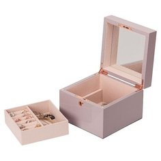 Деревянная шкатулка для украшений S-137PU фиолетовый Ismat Decor