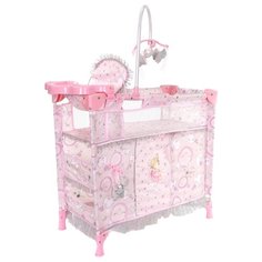 53034 Манеж-игровой центр для куклы с аксессуарами серии Мария, 70 см De Cuevas