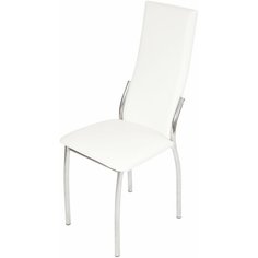 Комплект металлических стульев Аврора Асти Хром/Батлер 08, экокожа