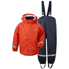 Костюм SLASKEMAN 503732-424 Didriksons, Размер 100, Цвет маково-оранжевый