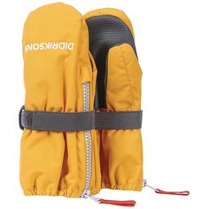 Варежки BIGGLES ZIP 4 503420-425 Didriksons, Размер 2-4, Цвет 425-желтая дыня
