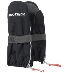 Варежки BIGGLES ZIP 4 503420-060 Didriksons, Размер 0-2, Цвет 060-черный