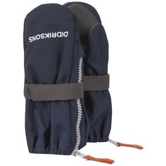 Варежки BIGGLES ZIP 4 503420-039 Didriksons, Размер 0-2, Цвет 039-морской бриз