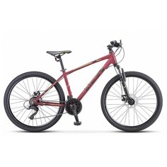 Горный (MTB) велосипед STELS Navigator 590 V 26 K010 (2020) бордовый 18" (требует финальной сборки)