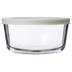 Контейнер для еды Smart Solutions стеклянный 472 мл светло-бежевый JV472RD