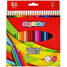 Карандаши цветные Magtaller KUVIO, 24 цвета