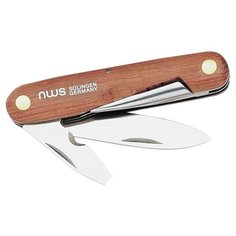Кабельный нож раскладной NWS, лезвие, развертка и отвертка арт.963-3-75