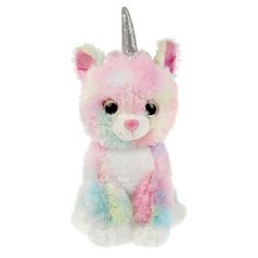 Игрушка мягкая сказочная кошка 20см, "мульти-пульти"