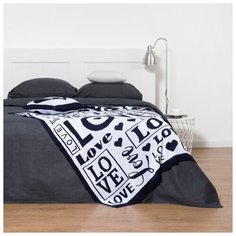 Вязаный плед Этель Love, 110*140 см, 100% полиэстер