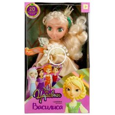 Кукла озвученная "Царевны" Василиса 32см,новый наряд,20 фраз и песен из м/ф. ТМ "карапуз"