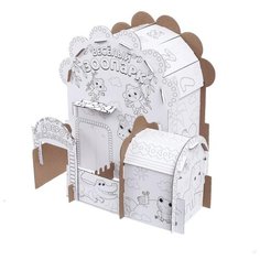 Домик-раскраска ZABIAKA "Веселый зоопарк" (4621640)