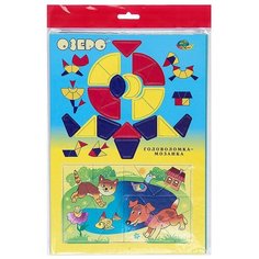 Развивающая игра Корвет Головоломка-мозаика Озеро