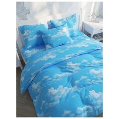 Пододеяльник Сказка "Сlouds" евро на молнии 200х215 см