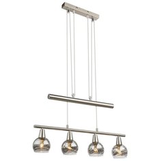 Подвесная светодиодная люстра Globo Roman 54348-4Z