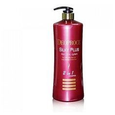Шампунь-бальзам для окрашенных волос Deoproce Silky Plus 2 in 1 Shampoo