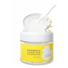 [WELLDERMA] Подушечки косметические, пропитанные тоником ОЧИЩЕНИЕ Calendula Calming Soon Cleansing Pad, 60 шт