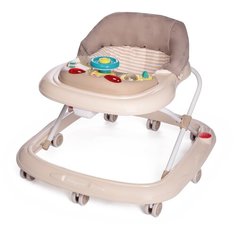 Ходунки Babycare Flip BG0601 бежевый/полосы