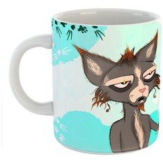 Кружка " Кот, мяу " Atribootica