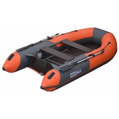 Надувная лодка BOATSMAN BT330K графитово-оранжевый