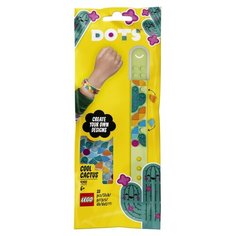 Конструктор LEGO DOTS 41922 Браслет Стильный кактус