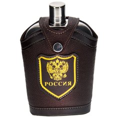 Фляжка подарочная в чехле 270мл Русские подарки 46214