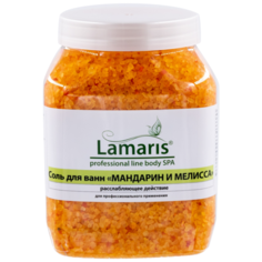 Соль для ванн "мандарин И мелисса" Lamaris
